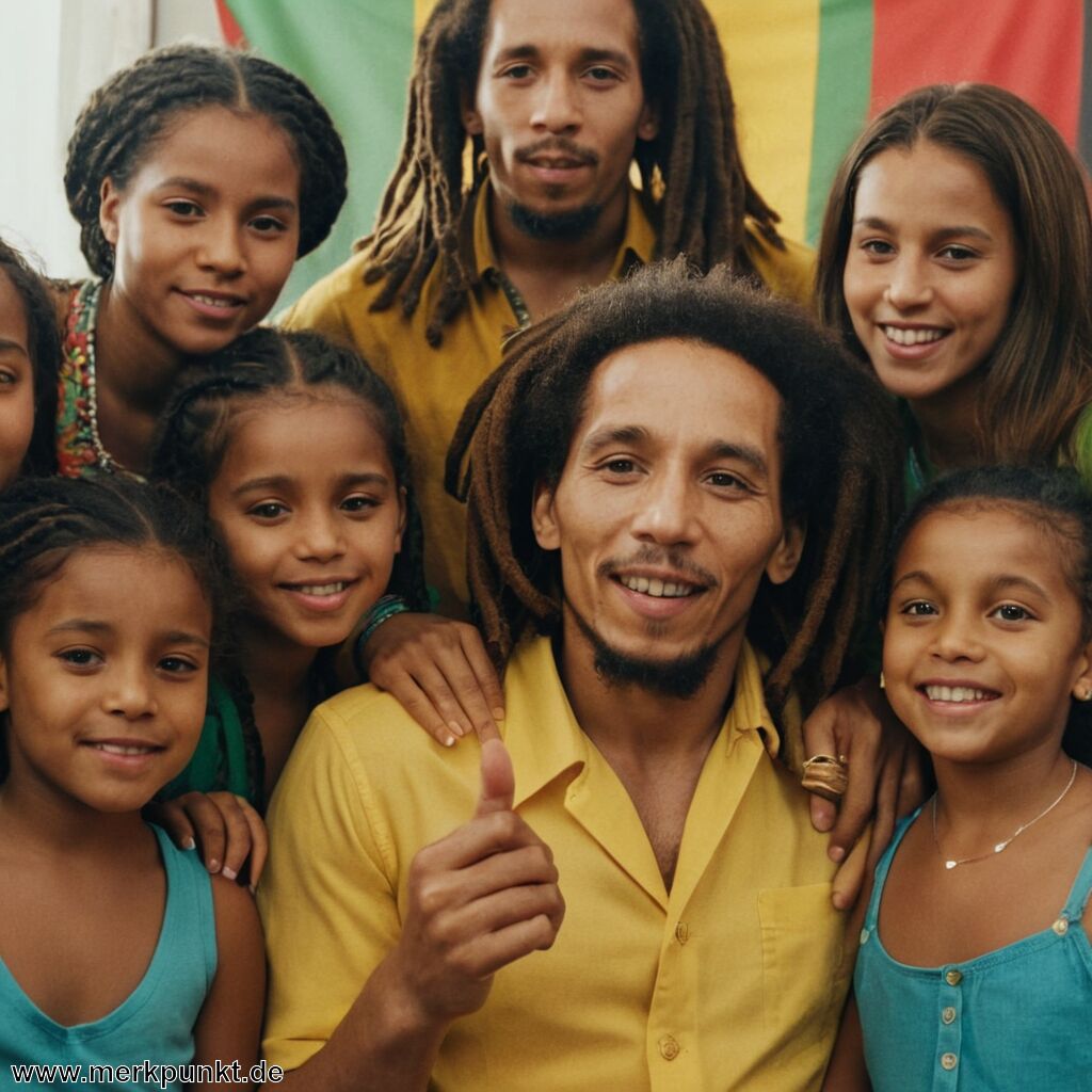 Wie viele Kinder hat Bob Marley » Sein Familiengeheimnis
