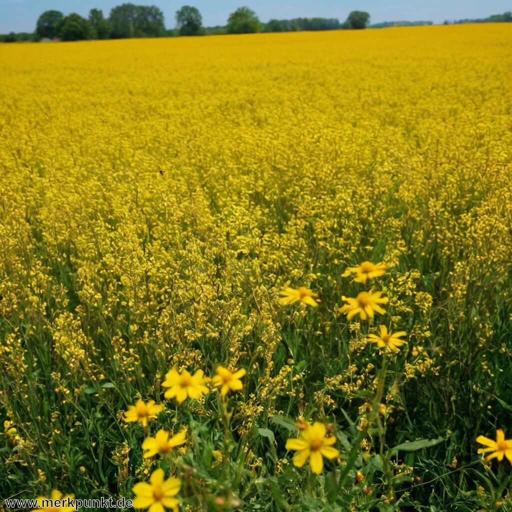 Wilde Ackerpflanze » Natur pur auf dem Feld