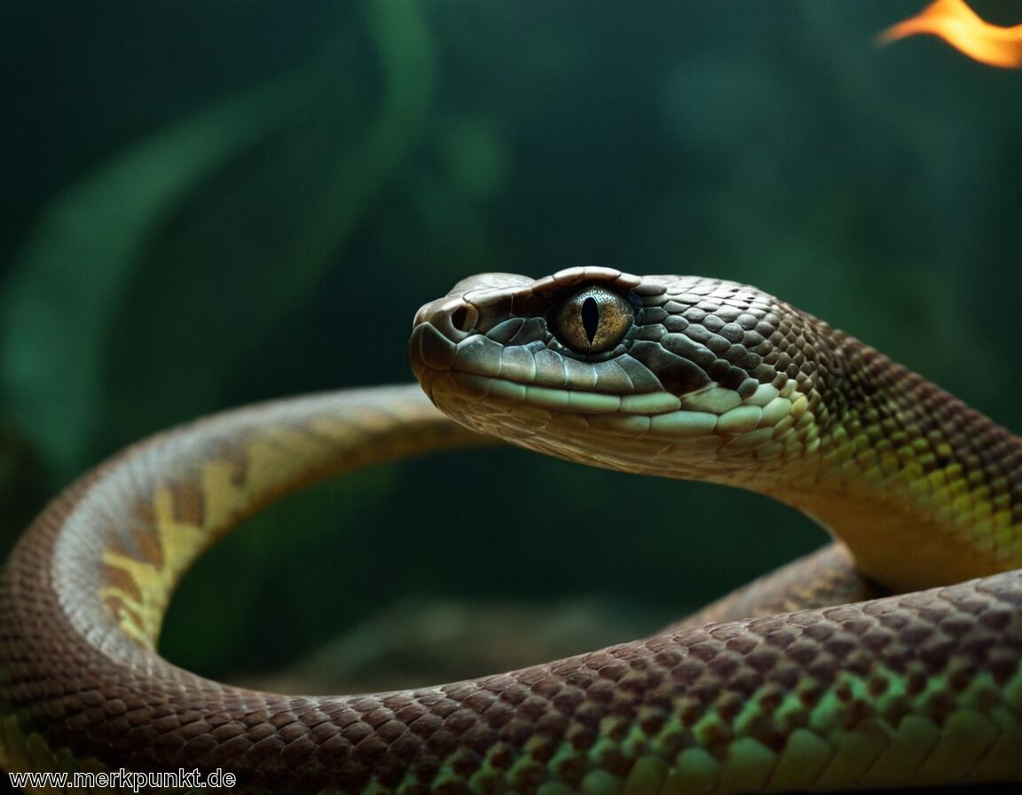 Angreifende Schlange warnt vor bevorstehenden Problemen - Traumdeutung Islam Schlange » Symbolik für Träumer