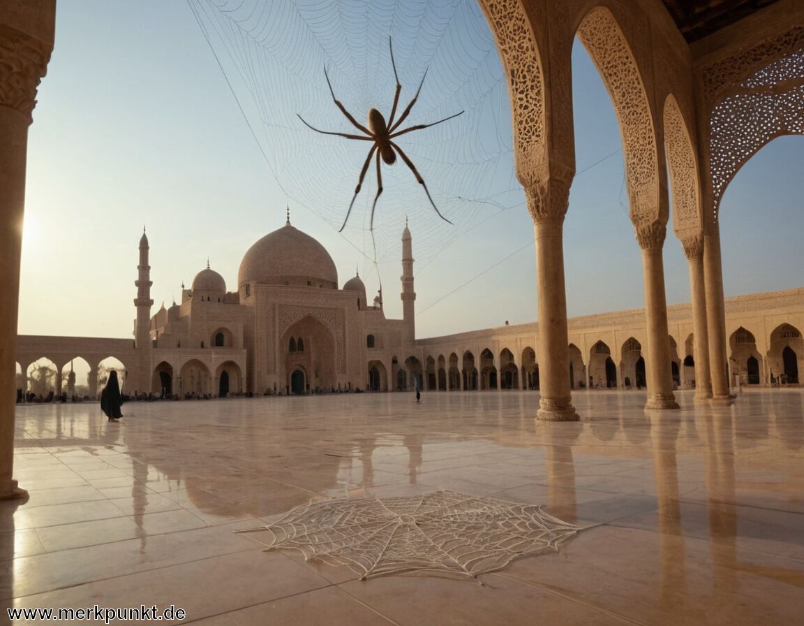 Zeigt mögliche Netzwerke von Lügen oder Komplexität - Traumdeutung Islam Spinne » Was das Tier in Träumen heißt