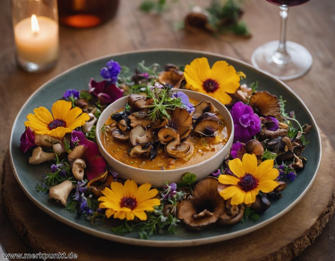 Essbare Blüten und Pilze in den Speiseplan integrieren   - Die Wilde Veganerin » So lebst du wild und vegan