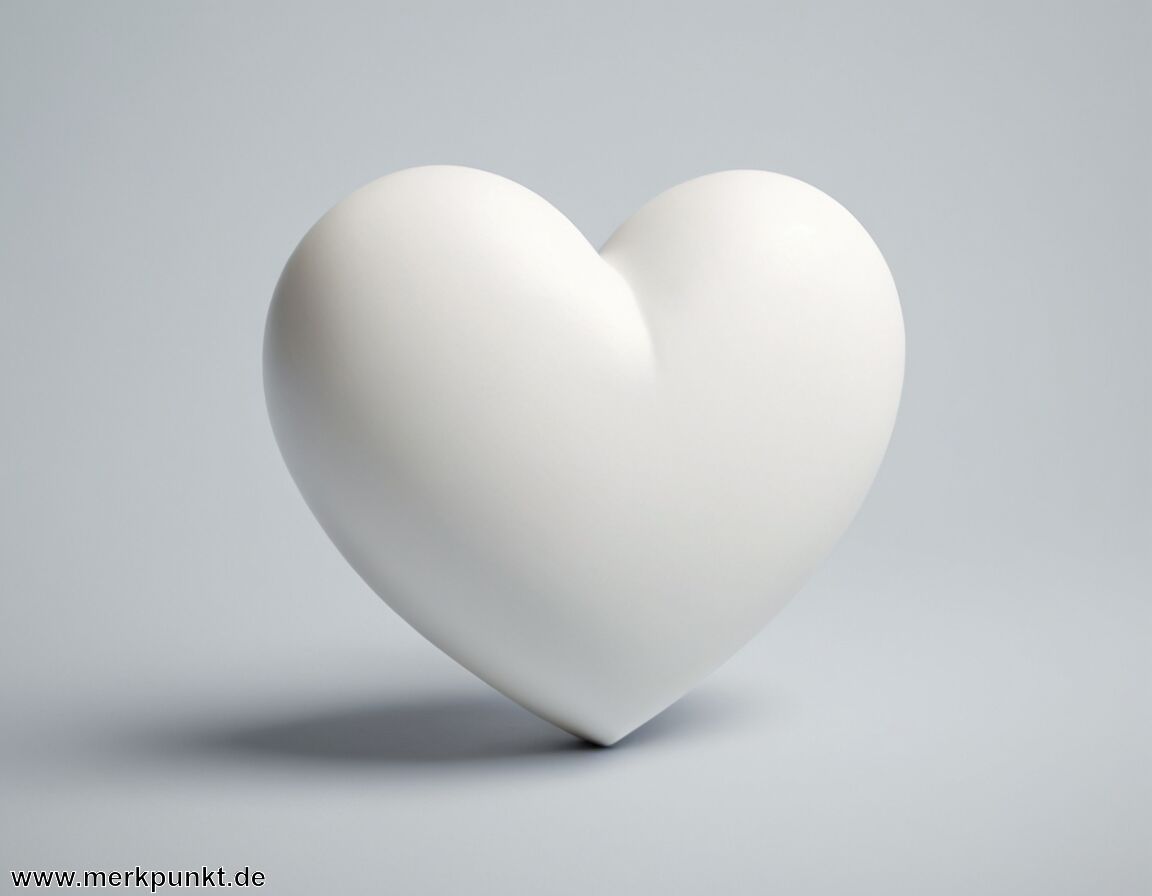 Weißes Herz Bedeutung » Das symbolisiert das Emoji